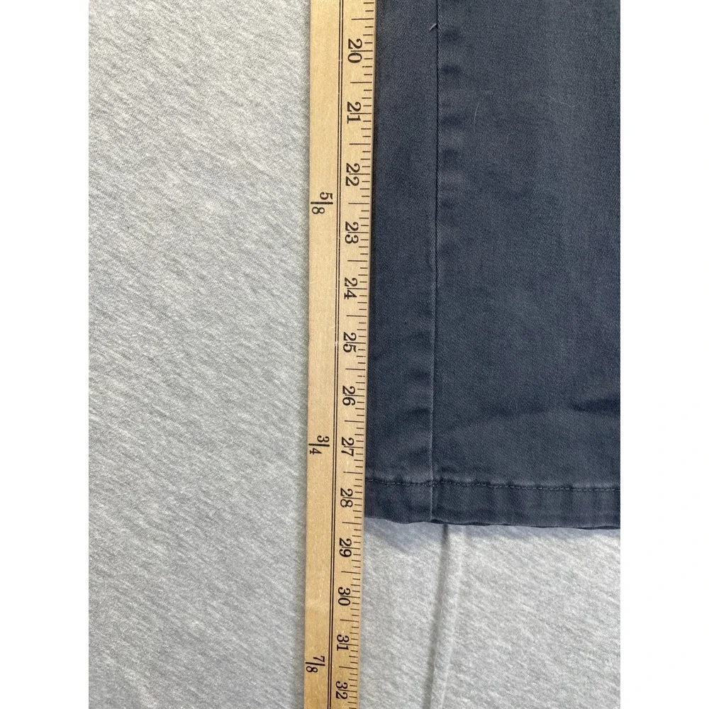 Banana Republic Chino Pants Mens 32x30 Gray Cotton Stretch Straight Leg Casual